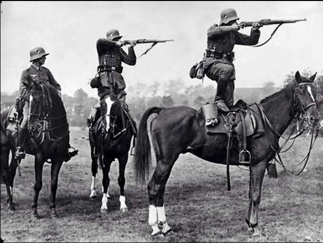 German Cavalry shooting on horse.png